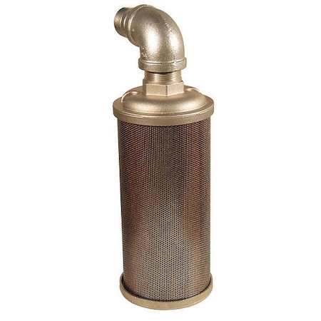 Muffler Kit, NPT, 120 psi, w/ 96451 Elbow MPN:67389