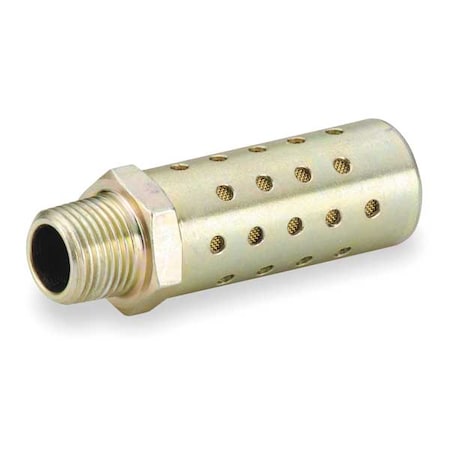 Replacement Muffler, Steel, For2P598 MPN:93110