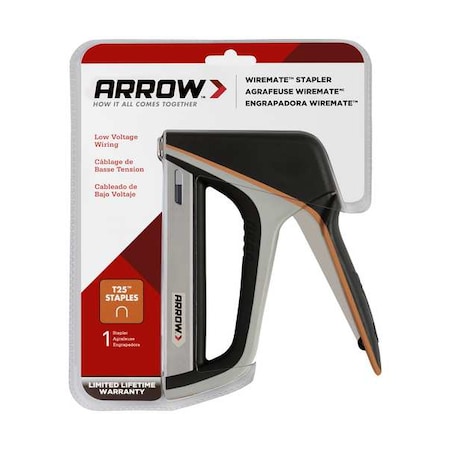 Staple Gun, Round Crown Staples, Cap 79 MPN:T25X