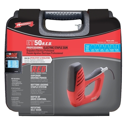 Pro Electric Staple Gun MPN:ET50RED