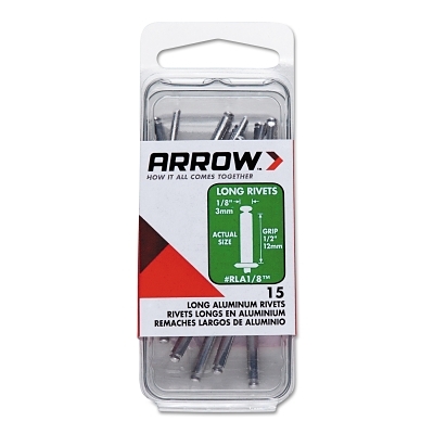 (100/Pc) Long 1/8 Aluminum Rivet MPN:RLA1/8IP