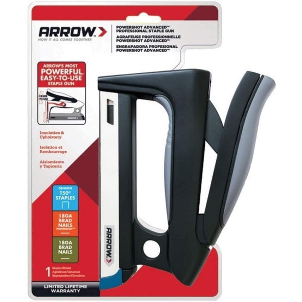 Arrow T50HS PowerShot Advanced Staple Gun and Nailer MPN:T50HS