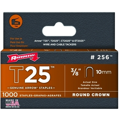 25038 T25 Staples 3/8