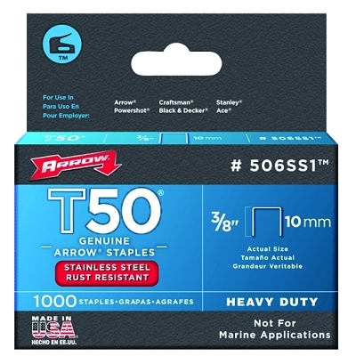 83538 T50 Ss Staples 3/8