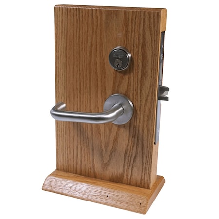 Apartment, Front Door Mortise Lock, HS Lever, L Rose, Satin Chrome MPN:BM11 HSL 26D