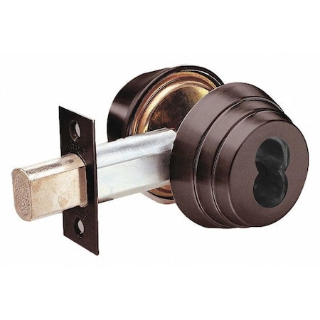 Deadbolt, Cylindrical, Dark Bronze Finish MPN:E61 10B IC
