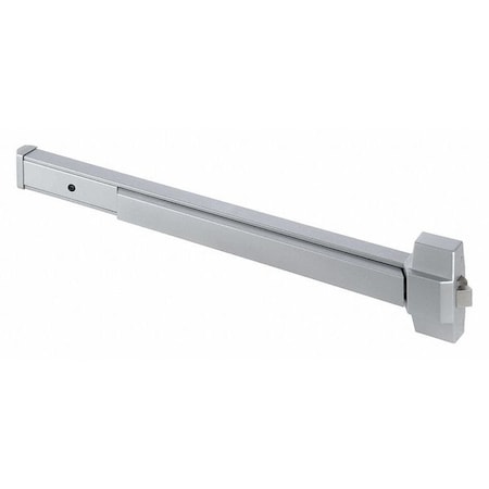 Rim Exit Device, Satin Aluminum, Passage MPN:ED910-36 AL