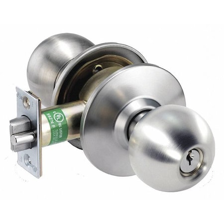 Knob Lockset, Mechanical, Entrance, Office MPN:HK11BB 32D