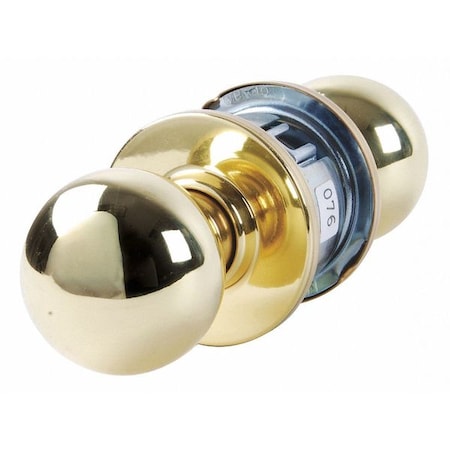 Knob Lockset, Mechanical, Passage MPN:MK01BD 3