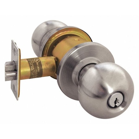 Knob Lockset, Mechanical, Storeroom MPN:RK12BD 32D