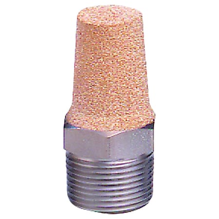 Muffler, Steel, 3/8