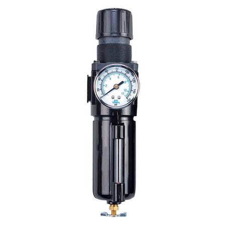 Filter/Regulator, Metal Bowl, 3/8