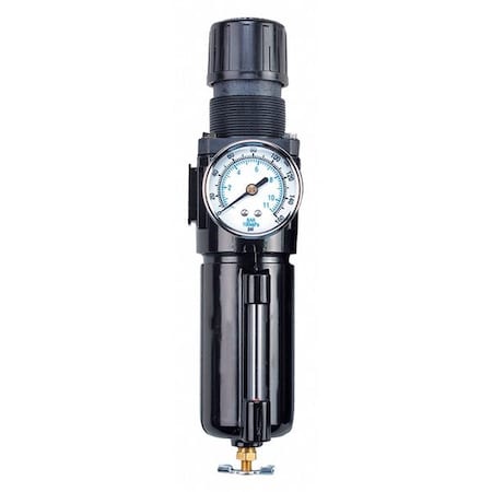 Filter/Regulator, Metal Bowl, 1/2