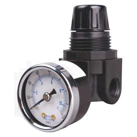 Mini Regulator, Nylon Body, 1/8