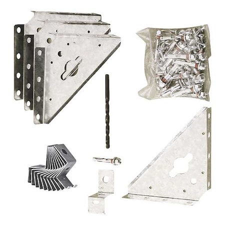 ConcreteAnchorKitforStorageBuilding, Gray MPN:AK100