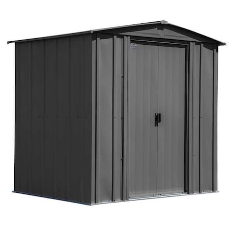 GalvinizedSteelStorageShd, 6ftx5ft, Chrcol MPN:CLG65CC