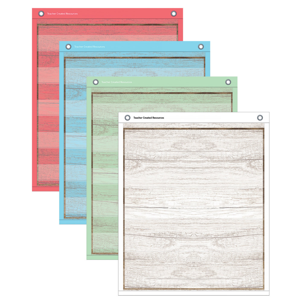 Teacher Created Resources Magnetic Mini Pocket Chart, 14in x 17in, Painted Wood MPN:TCR20333