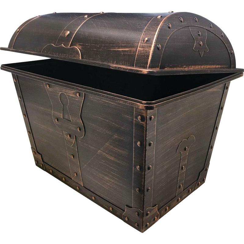 Teacher Created Resources Plastic Treasure Chest, 13in, Multicolor MPN:TCR8759