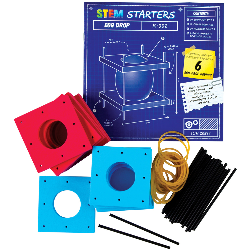 Teacher Created Resources STEM Starters Activity Kit, Egg Drop, Grade 3 To 12 MPN:TCR20879