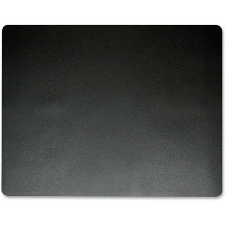Eco-Poly Desk Pad, Black, 19