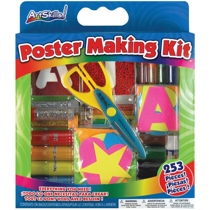 ArtSkills Poster-Making Kit (Min Order Qty 5) MPN:PA1276