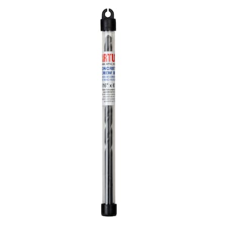 Hammer Drill Bit, Round, 5/16 x 4-1/4 in MPN:01041