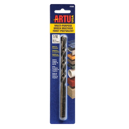 Drill Bit, Multi-Purpose, 7/16