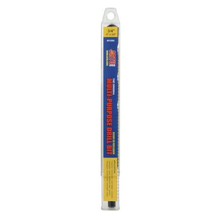 Multipurpose Drill Bit, 3/4 x 9-1/4