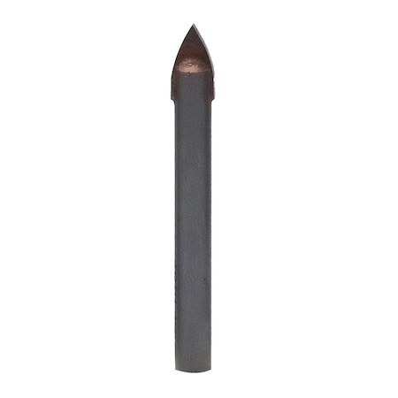 Spear Point Drill Bit, 1/4 In. x 2 5/8 In. MPN:02211