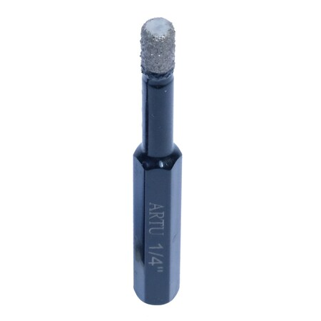 Vacuum Brazed Diamond Hole Saw, 1/4 MPN:02705