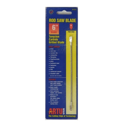 Tungsten Carbide Grit Rod Saw Blade, 6