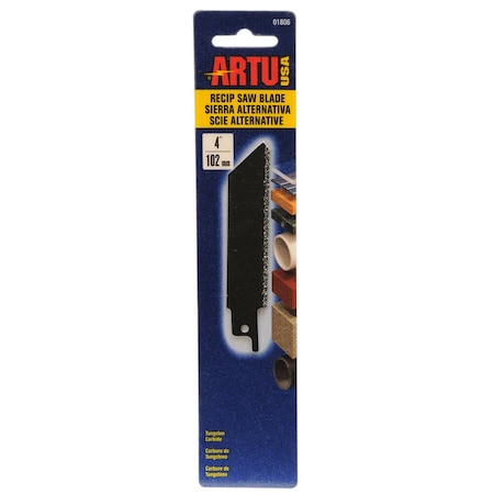 4 in Medium TPI Metal Cutting Reciprocating Saw Blade, 1 PK MPN:01806