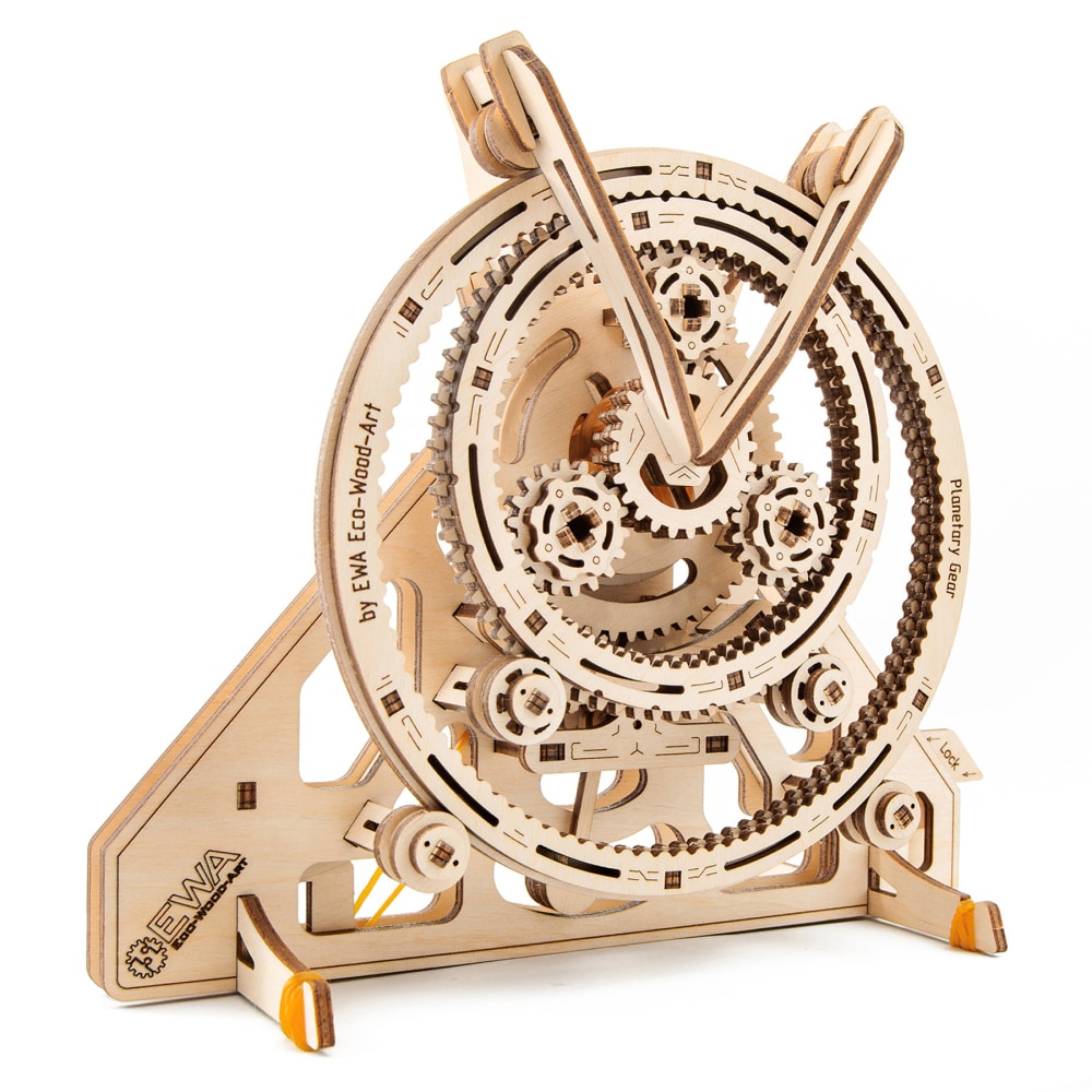 EWA Eco-Wood-Art Planetary Gear 3D Wooden STEM Construction Kit MPN:AVRAV0523208