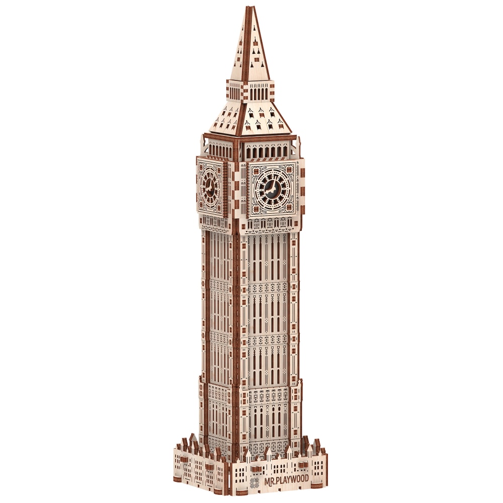 Mr.PLAYWOOD Big Ben 3D Wooden STEM Puzzle MPN:AVRAV1612303