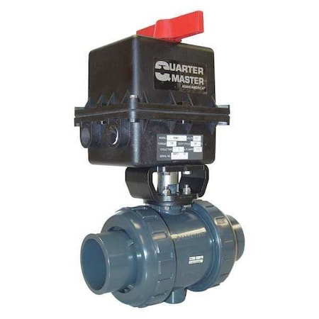 Electric 2-Way Ball Valve, 1 1/2