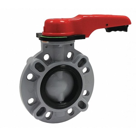 Valve, Wafer, CPVC, 8