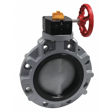 Valve, Wafer, CPVC, 3