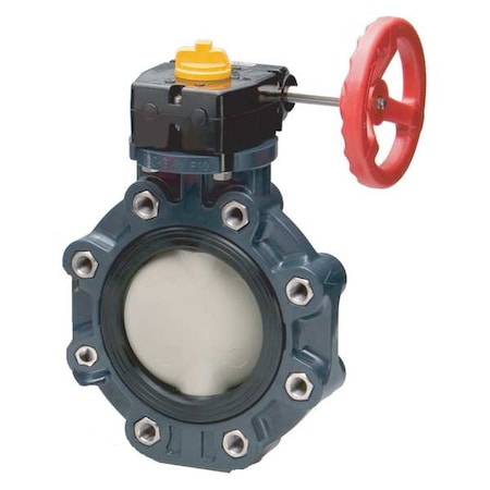 Valve, Wafer, PVC, 4