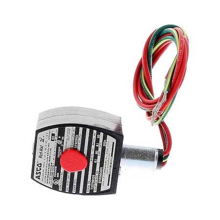 Solenoid Valve, 2-Way, 2-Position, Configurable, 1/4 in Pipe Size, 24V DC, Pull, Direct Acting, NBR MPN:EF8016G1