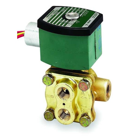 Solenoid Valve, 4-Way, 2-Position, Universal, 3/8 in Pipe Size, 120V AC, NAMUR Mount, Direct Acting MPN:EF8342G003