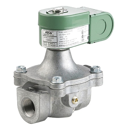 Solenoid Valve, 2-Way, 2-Position, Normally Closed, 1-1/2 in Pipe Size, 120/60V AC, High Pressure MPN:K3A682V
