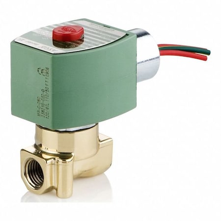 Solenoid Valve, 2-Way, 2-Position, Normally Closed, 1/4 in Pipe Size, 110V AC, 120V AC, High Flow MPN:SD8262H011V1V 120/60, 110/50