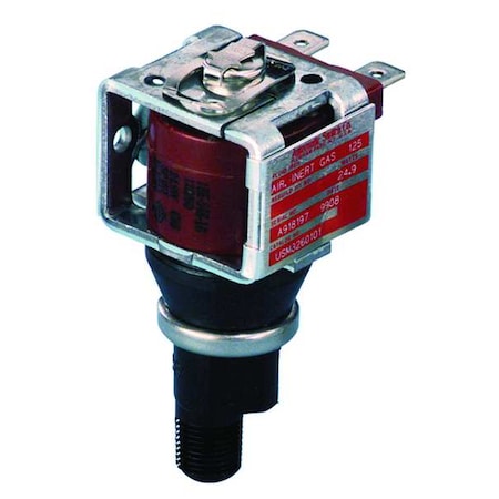 Solenoid Valve, 2-Way, 2-Position, Normally Closed, 1/4 in Pipe Size, 120V AC, Dust Collector, NBR MPN:USM8260100