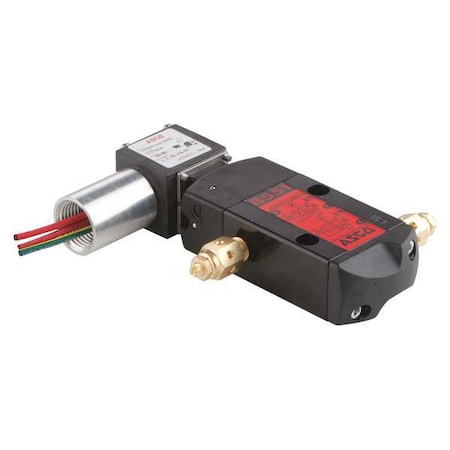 Solenoid Valve, 3-Way, 2-Position, Configurable, 1/4 in Pipe Size, 120V AC, Remote Pilot, NBR, PUR MPN:WT8551A001MMS120/60, 110/50DA