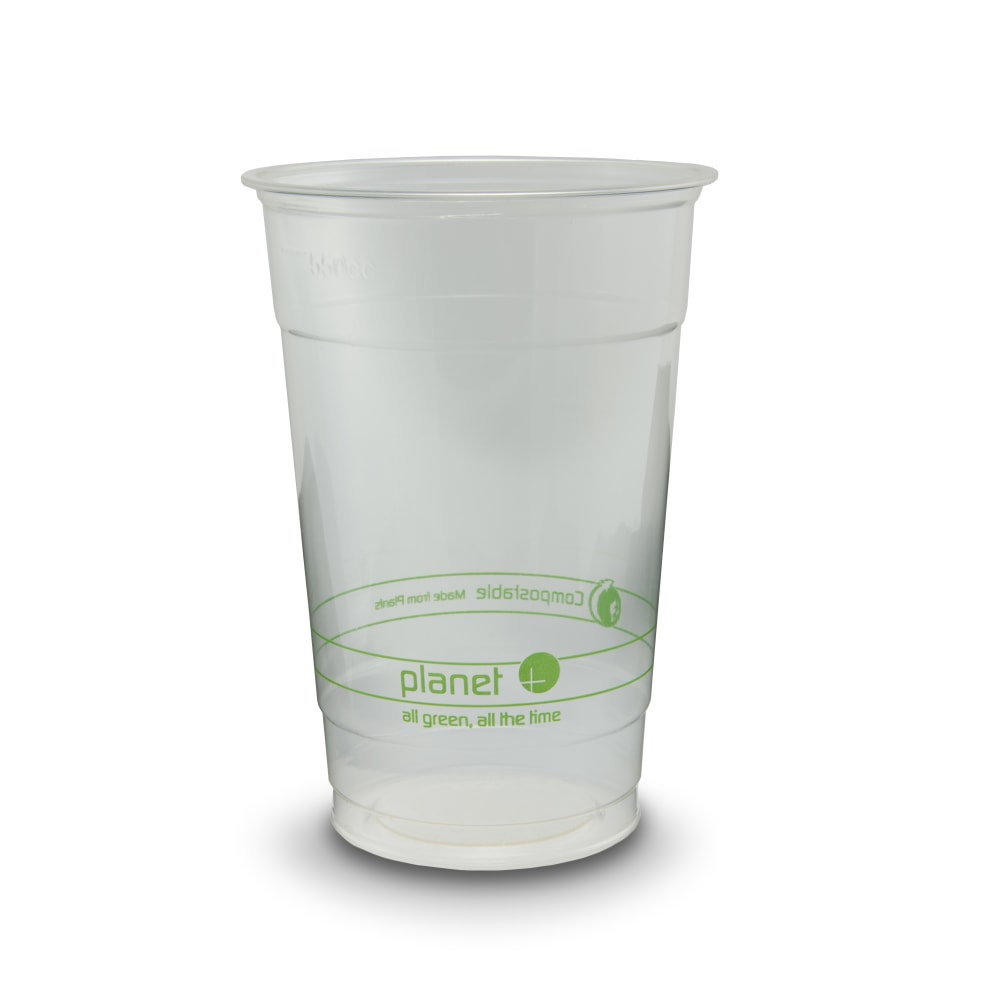StalkMarket Planet+ Compostable Cold Cups, 20 Oz, Clear, Pack Of 1, 000 Cups MPN:PLA-20