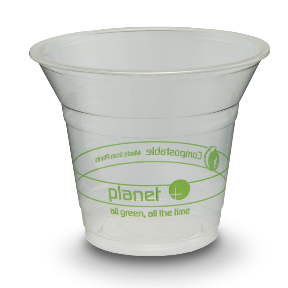 StalkMarket Planet+ Compostable Cold Cups, 9 Oz, Clear, Pack Of 1, 000 Cups MPN:PLA-9