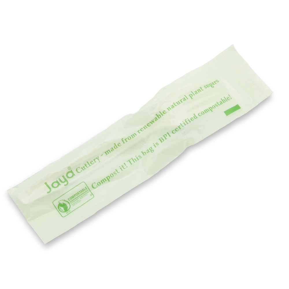 StalkMarket Compostable Cutlery Forks, Pearlescent White, Pack Of 750 MPN:CPLA-002-INV