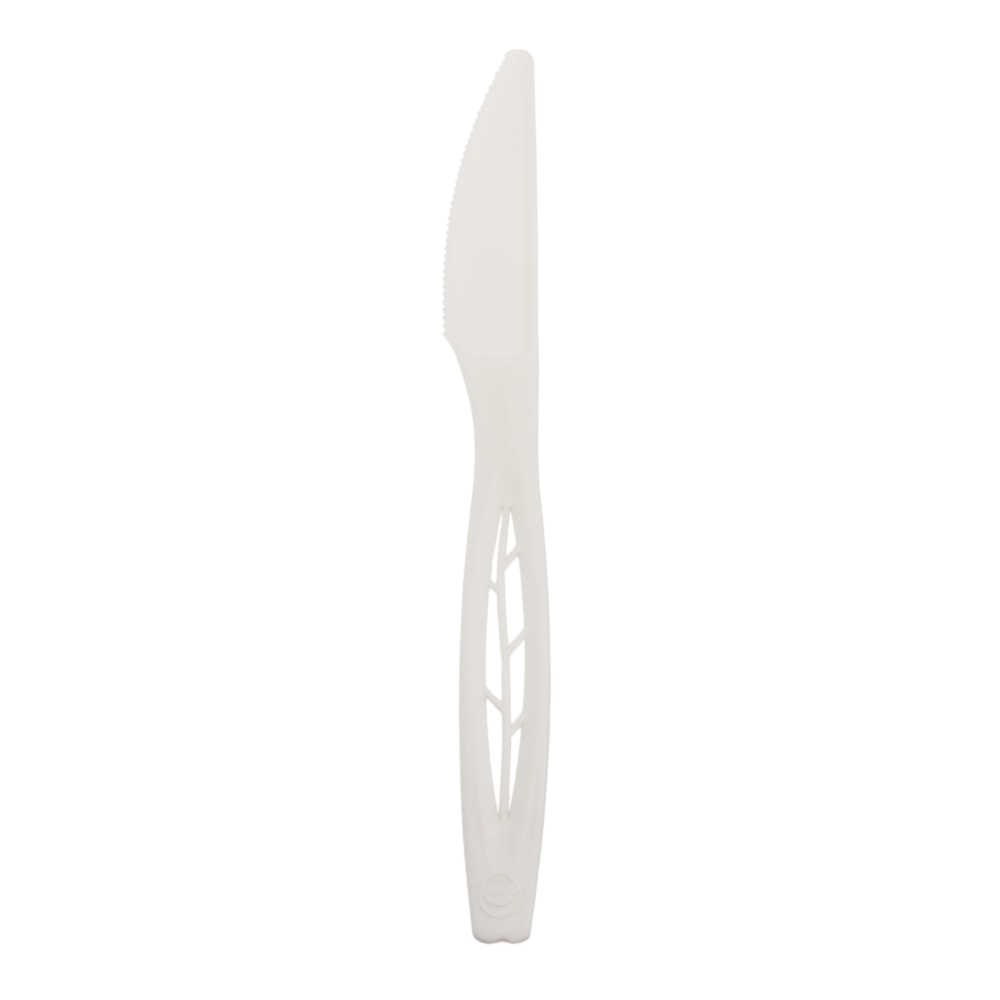 StalkMarket Compostable Heavyweight Knives, Pearl, Box Of 1000 MPN:CPLA001
