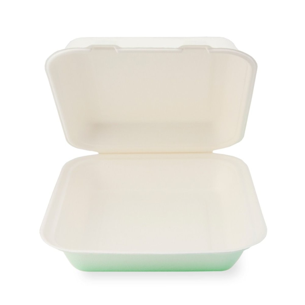 StalkMarket Heavyweight Hinged Containers, 8in x 8in, Case Of 200 Containers MPN:BCS09
