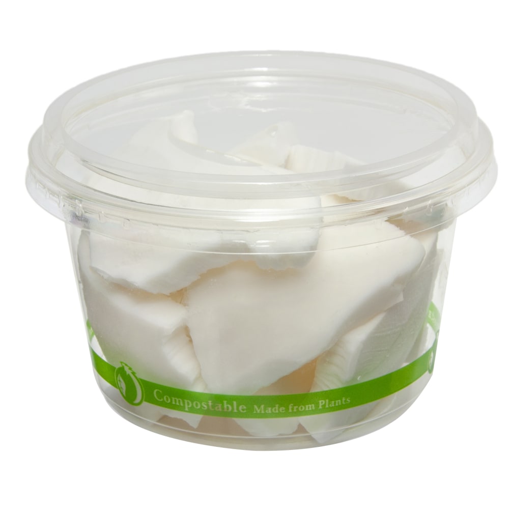 StalkMarket Compostable PLA Round Food Containers, 16 Oz, Clear, Pack of 600 MPN:PLA-DR16-A
